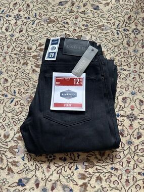 Slim Black Japanese Denim United Stock Dry Goods
